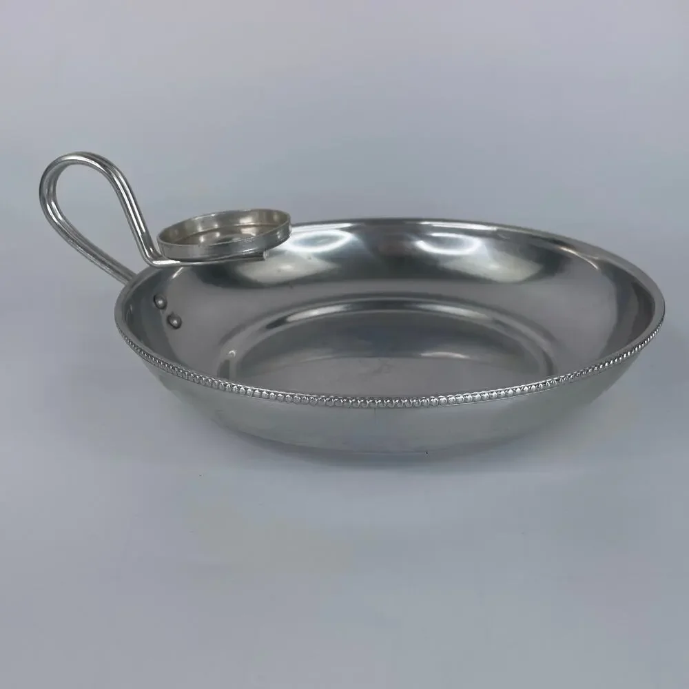 Vintage BW Buenilum Aluminum Serving Tray Bowl Chip and Dip